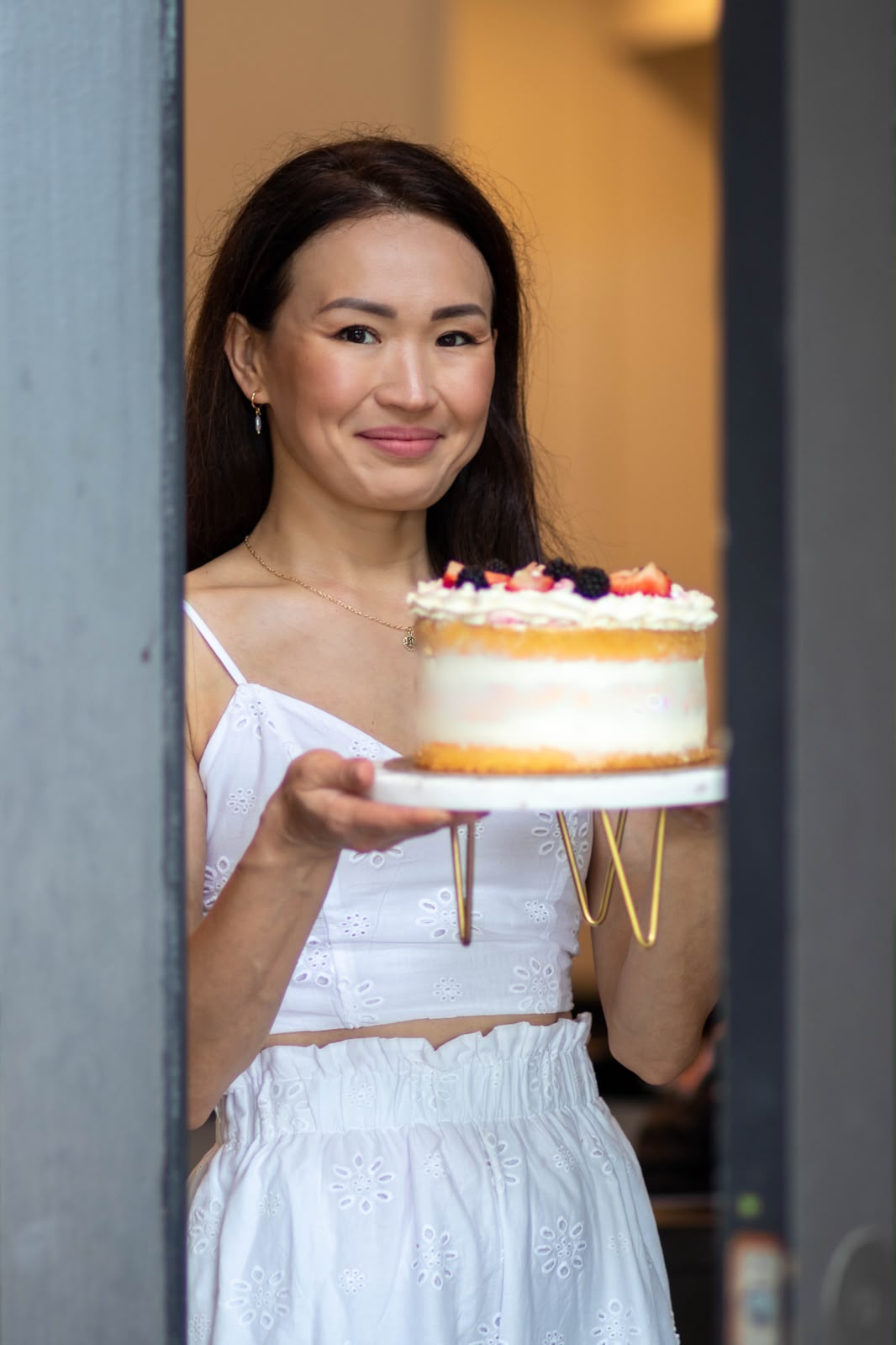 Akmaral, founder and pastry chef of La La Sweett